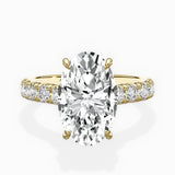 Timeless Hidden Halo Engagement Ring