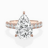 Timeless Hidden Halo Engagement Ring