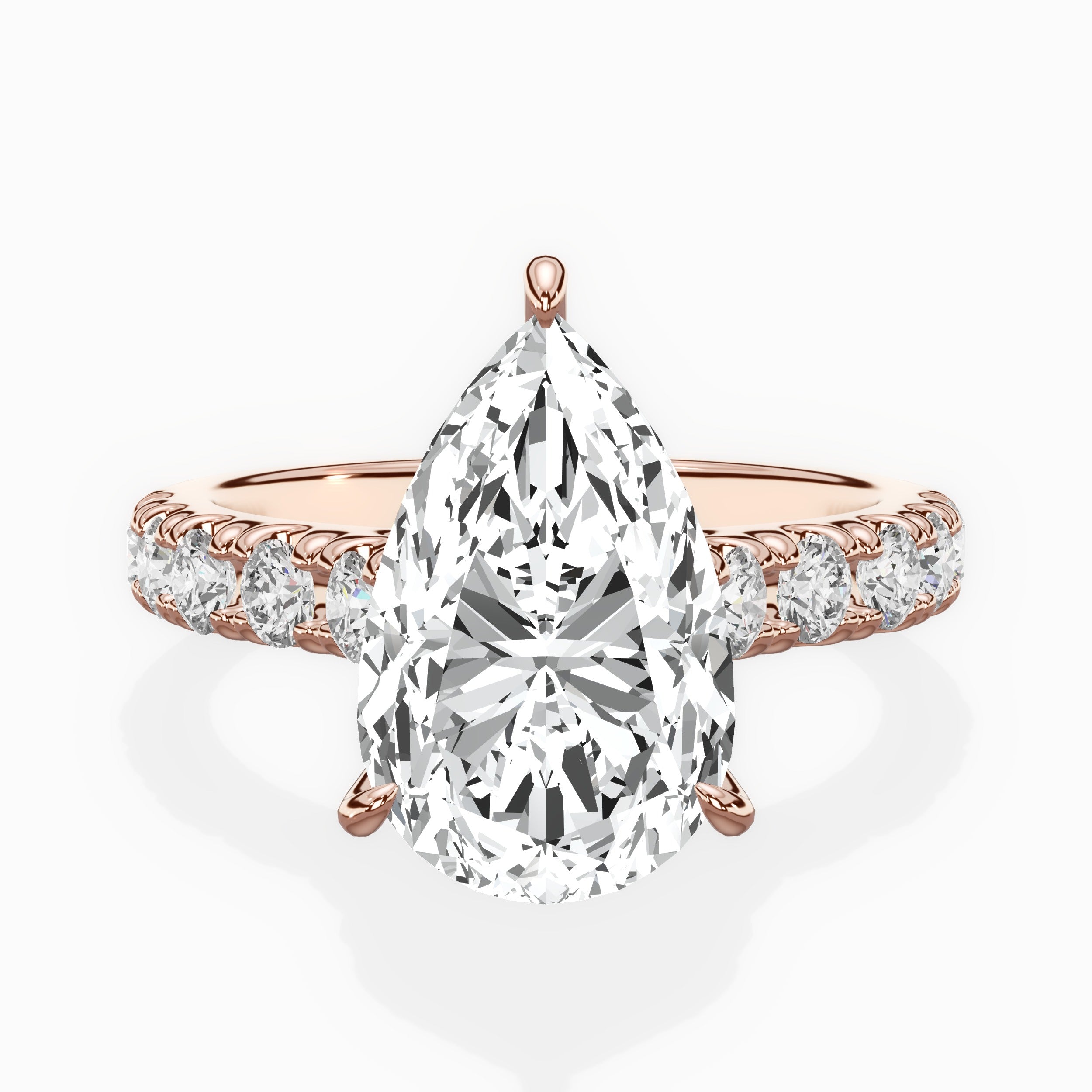 Timeless Hidden Halo Engagement Ring