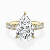 Timeless Hidden Halo Engagement Ring
