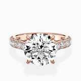 Timeless Hidden Halo Engagement Ring