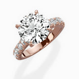 Timeless Hidden Halo Engagement Ring