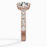 Timeless Hidden Halo Engagement Ring