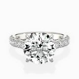 Timeless Hidden Halo Engagement Ring