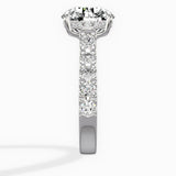 Timeless Hidden Halo Engagement Ring