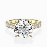 Timeless Hidden Halo Engagement Ring