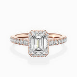 Amor Halo Engagement Ring