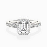 Amor Halo Engagement Ring
