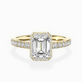 Amor Halo Engagement Ring