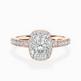 Amor Halo Engagement Ring