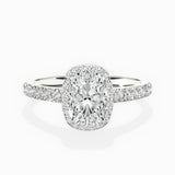 Amor Halo Engagement Ring