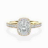 Amor Halo Engagement Ring