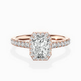 Amor Halo Engagement Ring