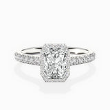 Amor Halo Engagement Ring