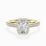 Amor Halo Engagement Ring