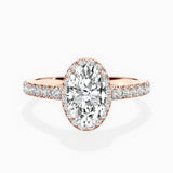 Amor Halo Engagement Ring