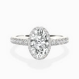 Amor Halo Engagement Ring