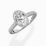 Amor Halo Engagement Ring