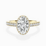 Amor Halo Engagement Ring