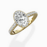Amor Halo Engagement Ring