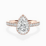 Amor Halo Engagement Ring