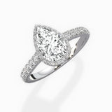 Amor Halo Engagement Ring