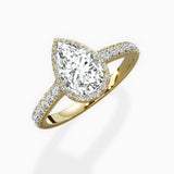Amor Halo Engagement Ring