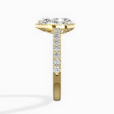 Amor Halo Engagement Ring