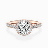 Amor Halo Engagement Ring