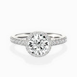 Amor Halo Engagement Ring
