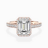 Amor Halo Engagement Ring
