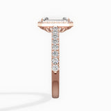 Amor Halo Engagement Ring