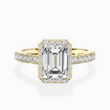 Amor Halo Engagement Ring