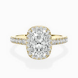Amor Halo Engagement Ring