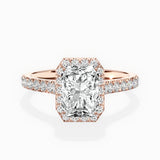 Amor Halo Engagement Ring