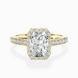 Amor Halo Engagement Ring