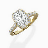 Amor Halo Engagement Ring