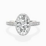Amor Halo Engagement Ring