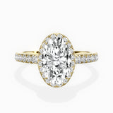Amor Halo Engagement Ring