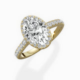 Amor Halo Engagement Ring