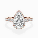 Amor Halo Engagement Ring