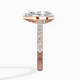 Amor Halo Engagement Ring