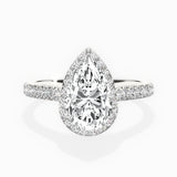 Amor Halo Engagement Ring