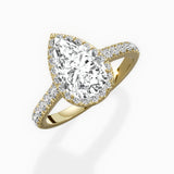 Amor Halo Engagement Ring