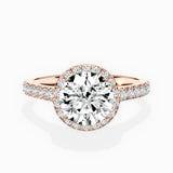 Amor Halo Engagement Ring