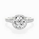 Amor Halo Engagement Ring