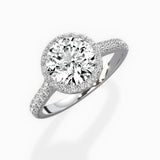 Amor Halo Engagement Ring