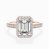 Amor Halo Engagement Ring
