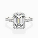 Amor Halo Engagement Ring