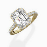 Amor Halo Engagement Ring